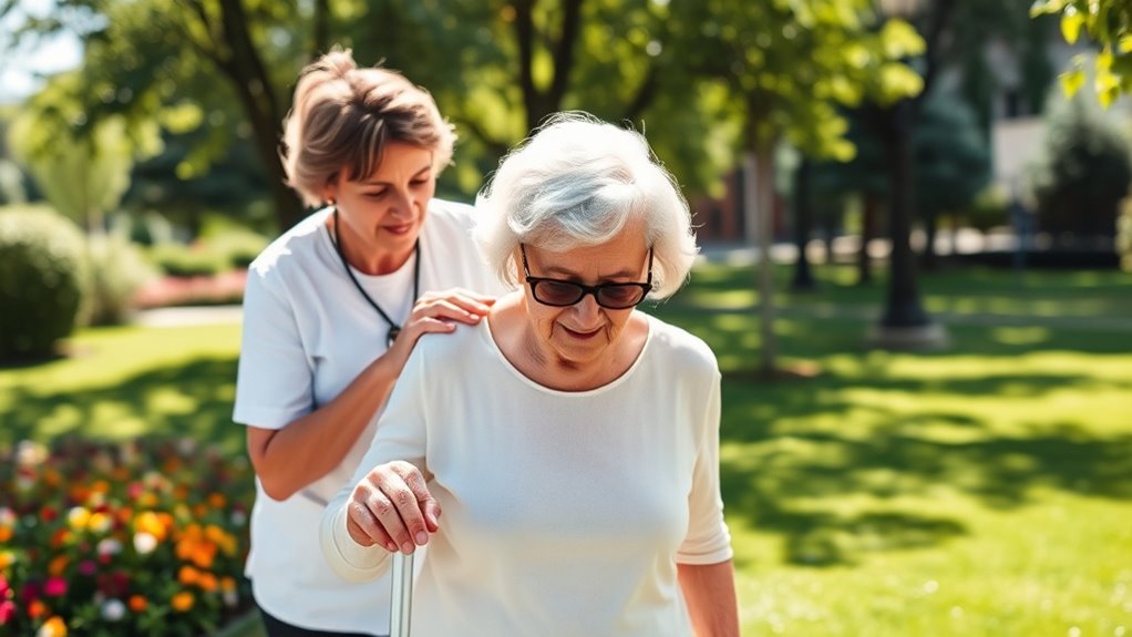 aiding seniors with sight