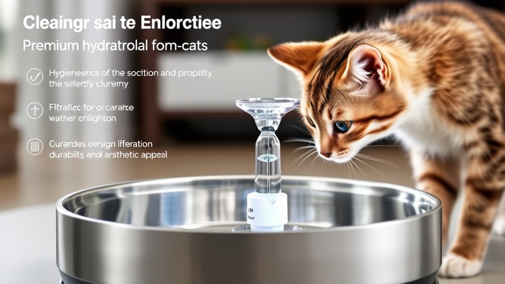 cat fountain selection criteria