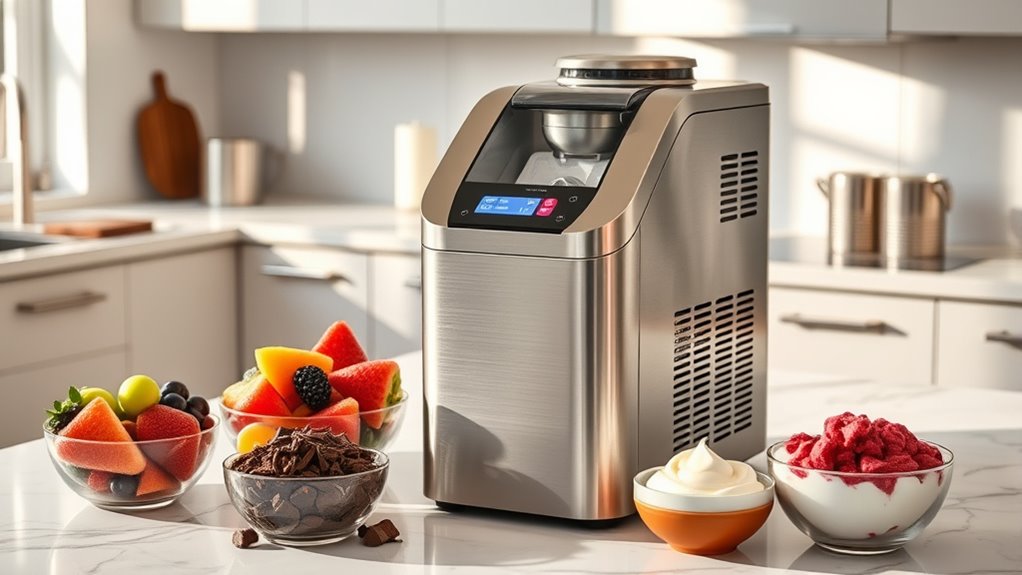 choosing high end ice cream makers