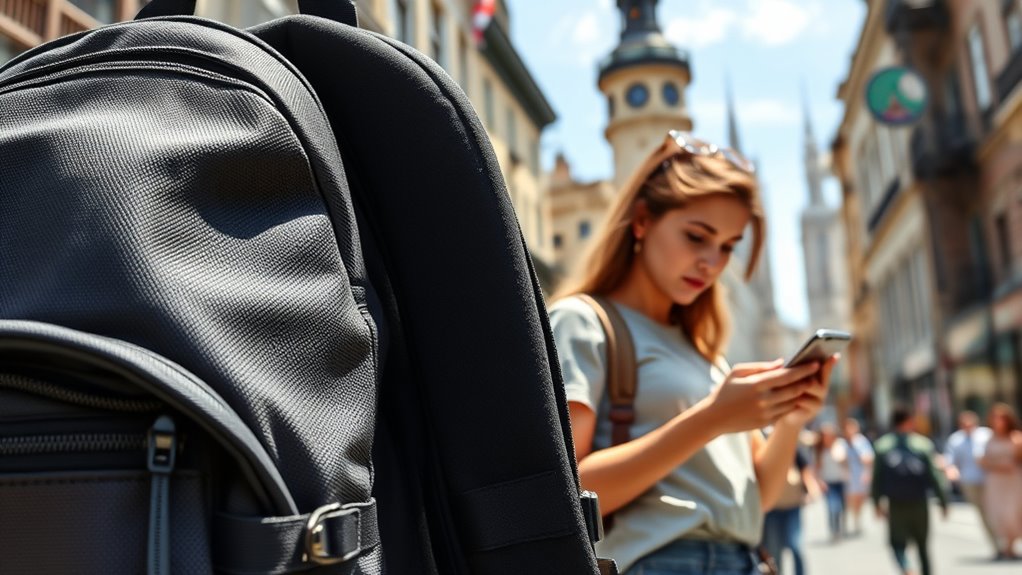 choosing secure travel backpack