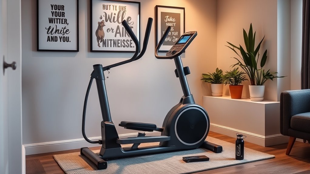compact ellipticals for small spaces