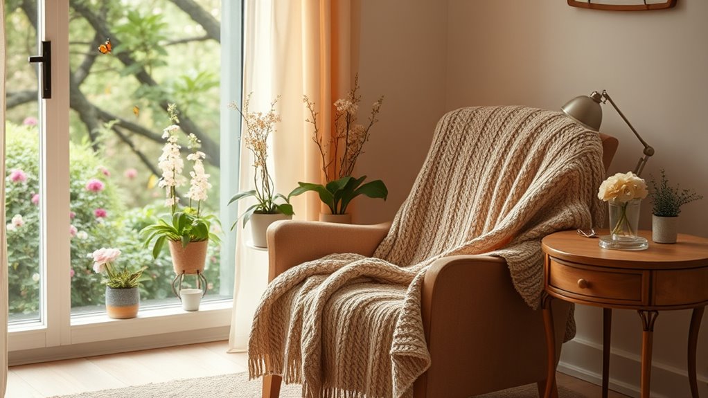 creating peaceful comforting environment