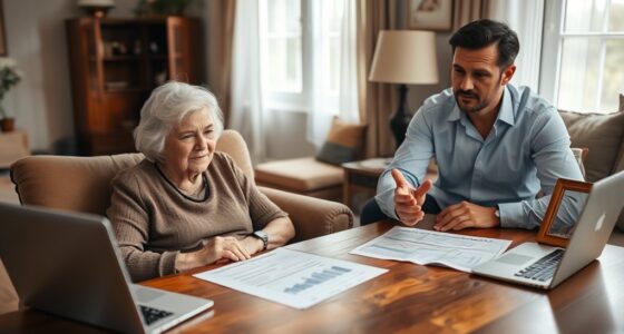 discussing finances and legal planning