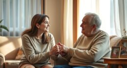 discussing parents care needs