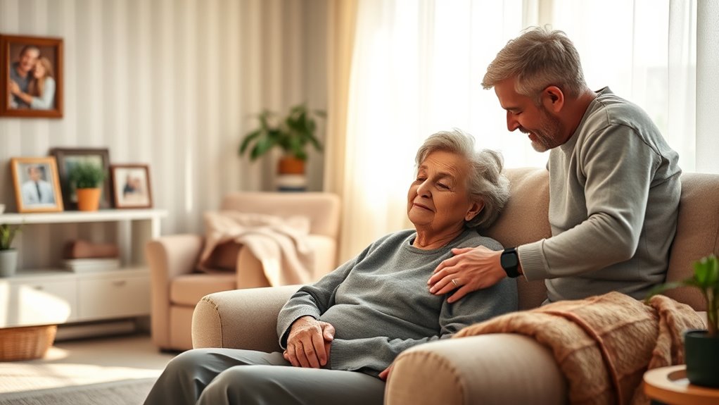 early emotional and care support
