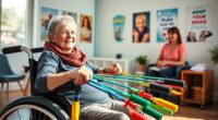 encouragement for stroke rehab