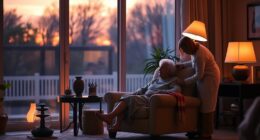 evening routine agitation reduction