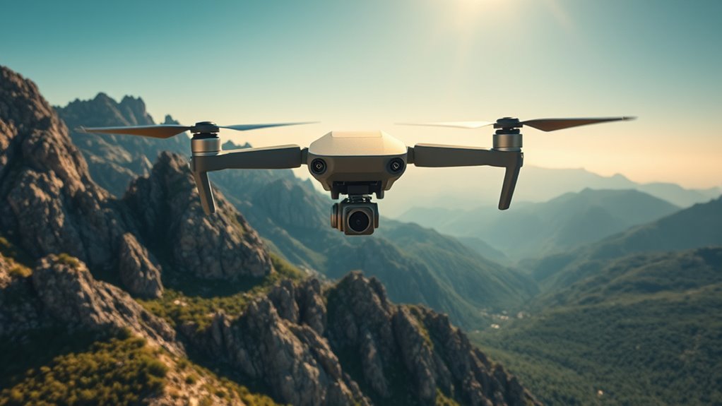 key drone camera features