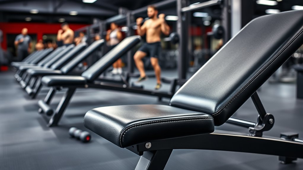 key strength training bench features