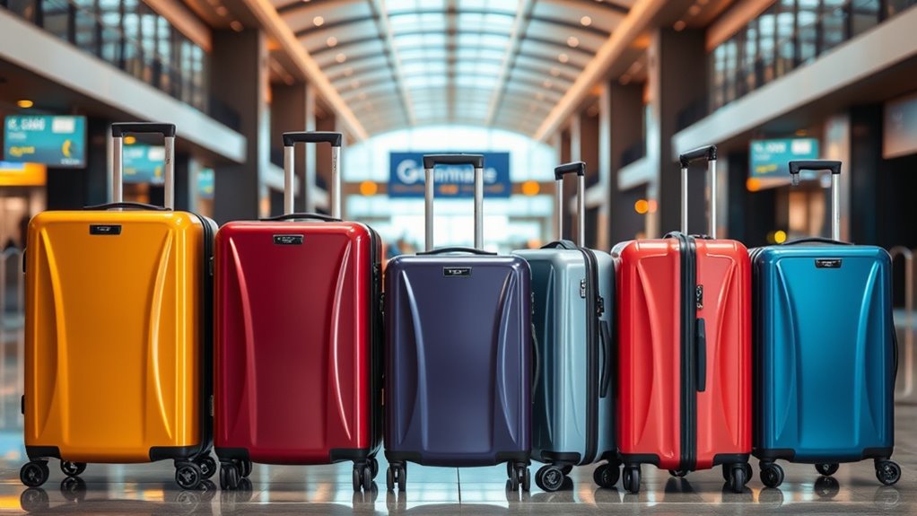 key suitcase selection factors