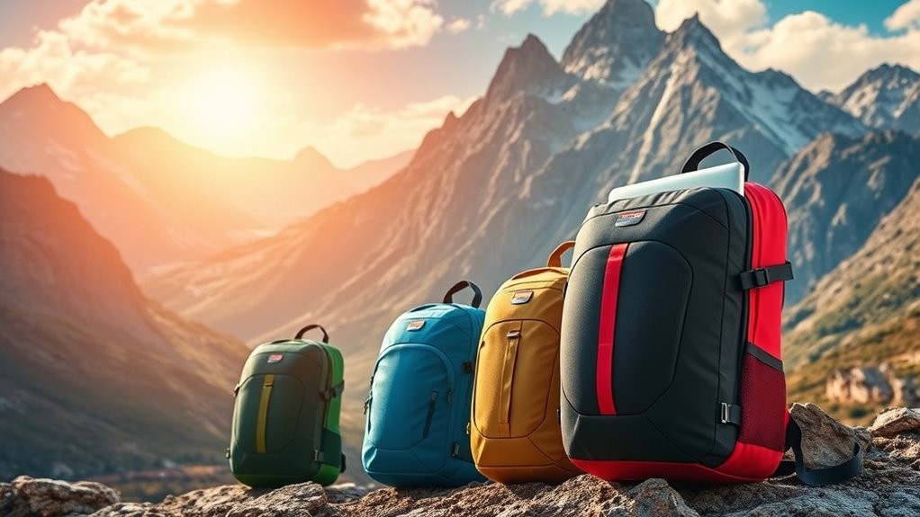 laptop compartment travel backpack