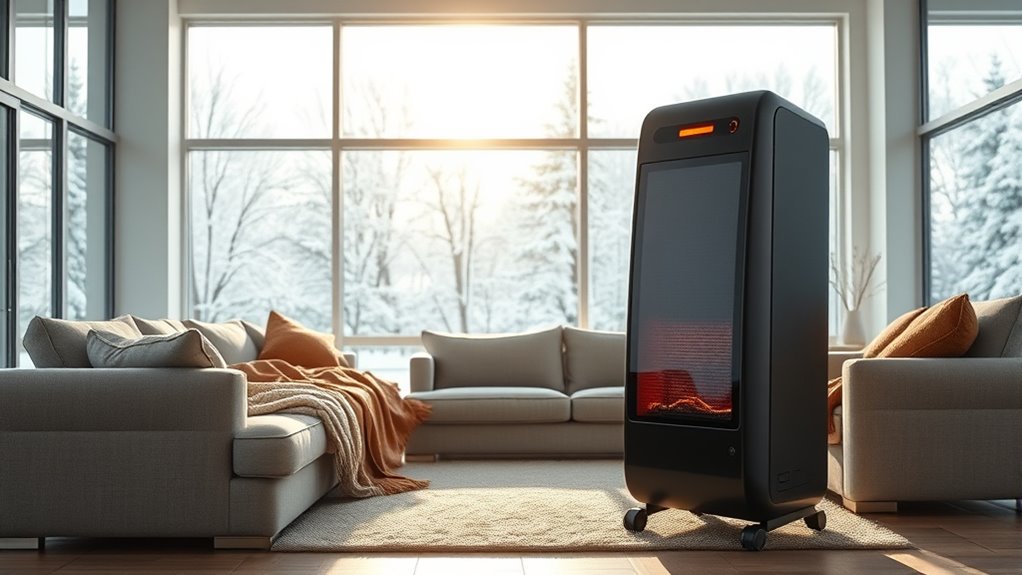 large room heating options