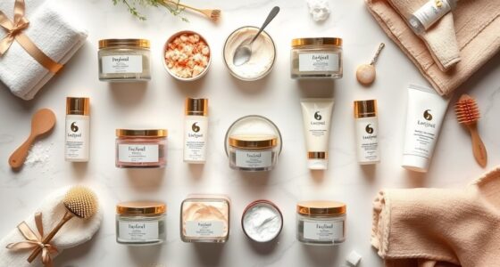 luxury body scrub sets