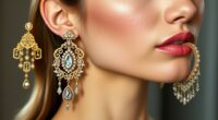 luxury bold earring collections