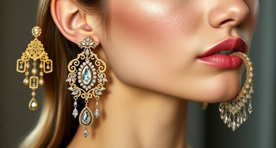 luxury bold earring collections