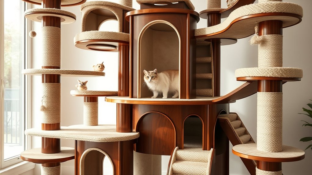luxury cat tree selections
