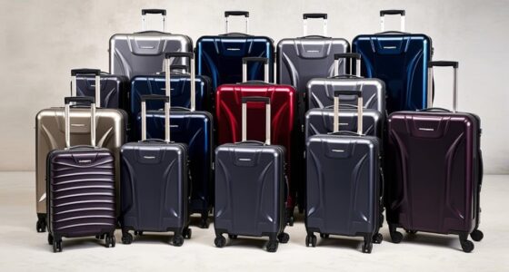 luxury expandable luggage sets