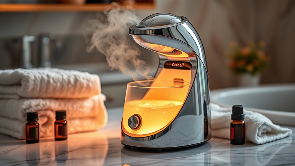 luxury facial steamer features