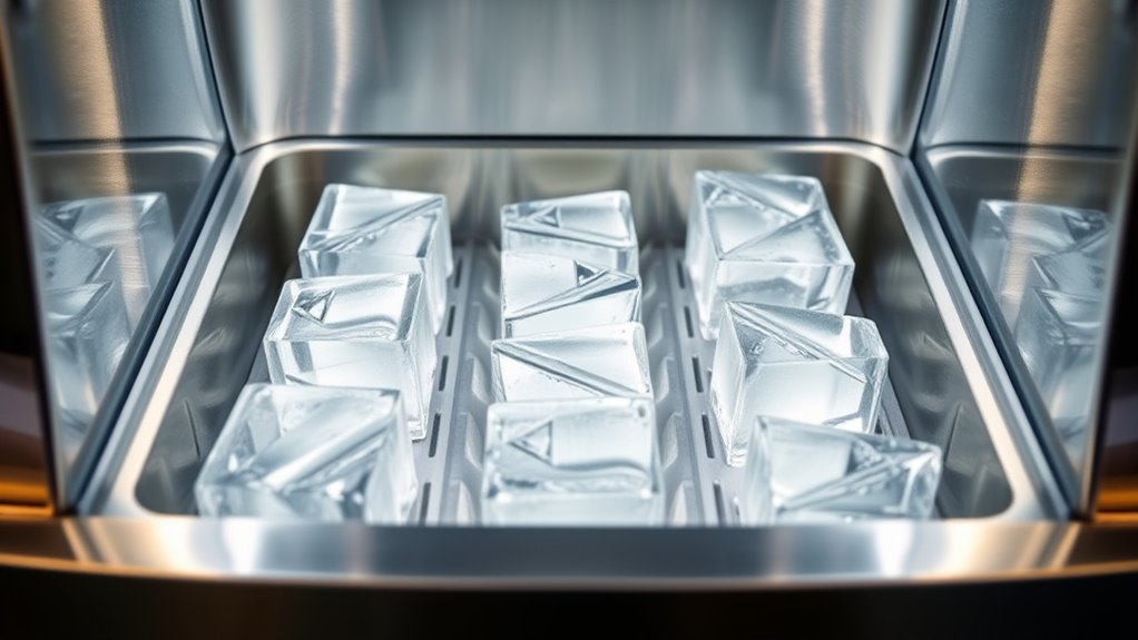 luxury ice machine features