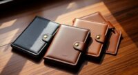 luxury leather passport cases