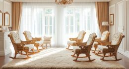 luxury nursery rocking chairs