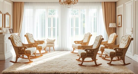 luxury nursery rocking chairs