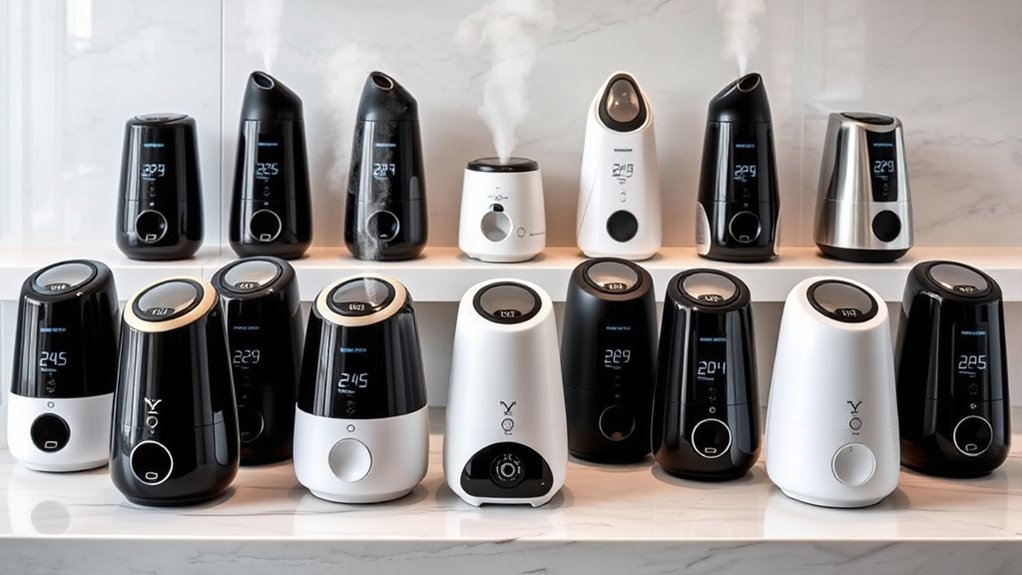 luxury spa facial steamers