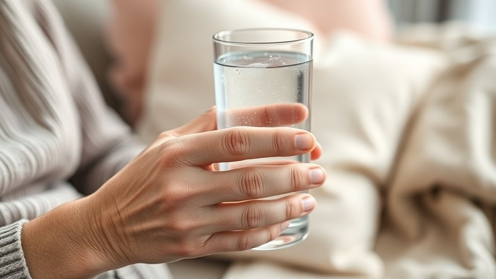 maintain hydration and electrolytes