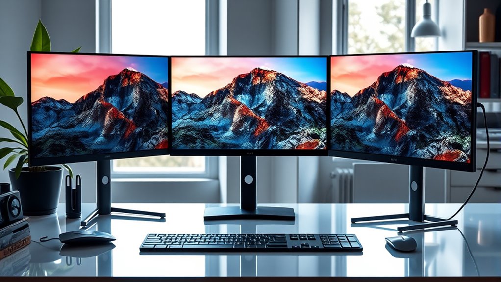 monitor features for productivity