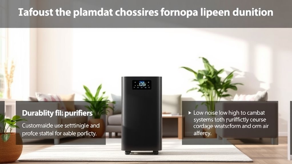 premium allergy air purifier