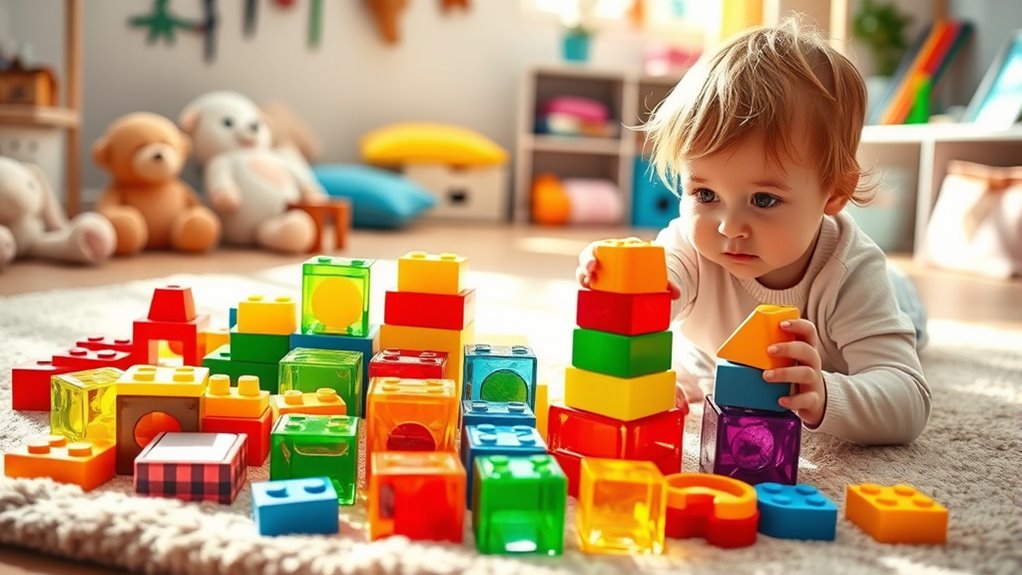 safe educational toddler blocks