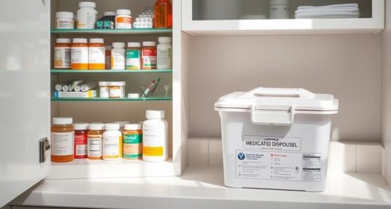 securely store and dispose