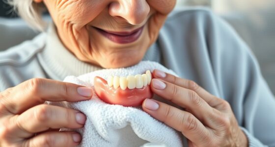 senior denture and mouth care