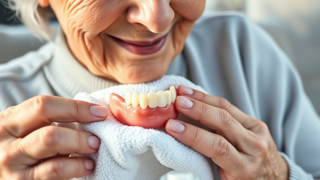 senior denture and mouth care