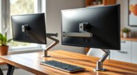 top dual monitor mounts