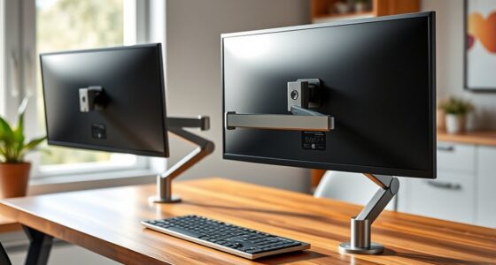 top dual monitor mounts