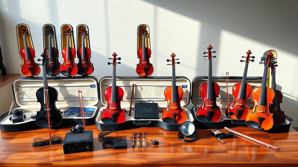 top electric violin starter kits