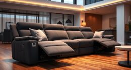 top power headrest recliners