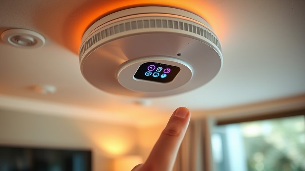 voice alert smoke alarm features
