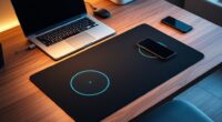 wireless charging desk mats