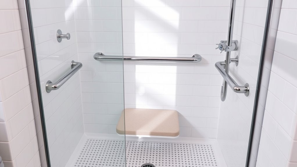 accessible shower kit options
