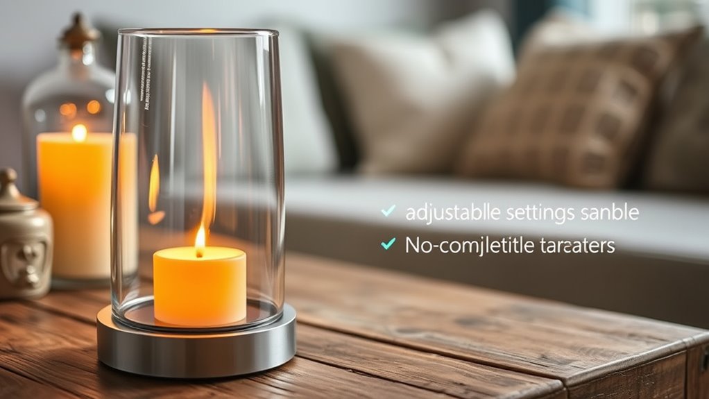 adjustable safe compatible warmer