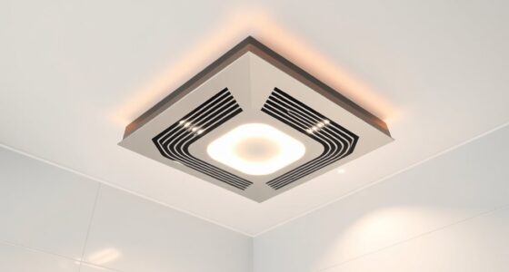 bathroom fans with heat