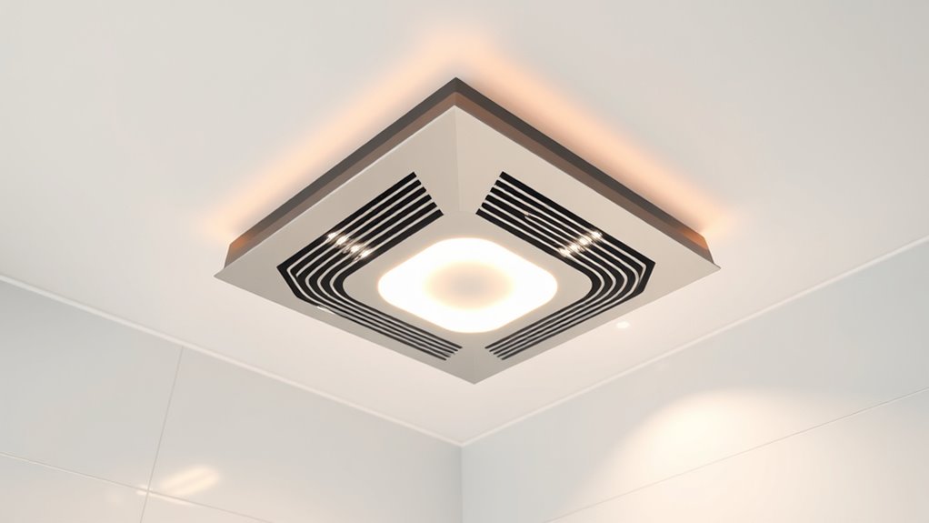 bathroom fans with heat