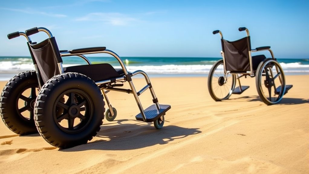 beach wheelchair selection criteria