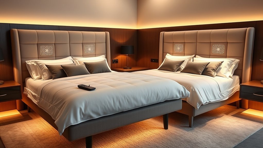 bed size noise level