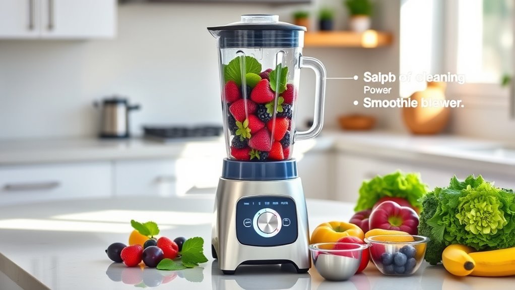 blender features for smoothies