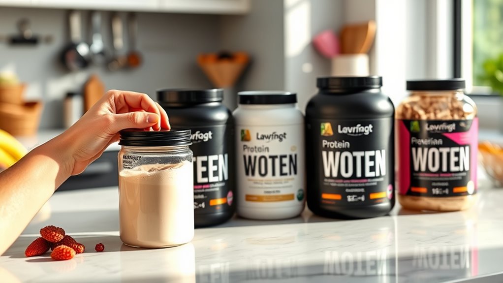 choose low calorie transparent protein