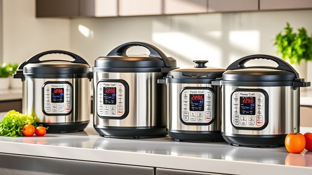 choose safe versatile pressure cookers