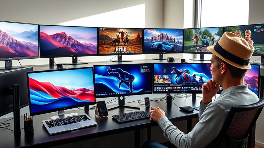 choosing compatible high resolution monitor